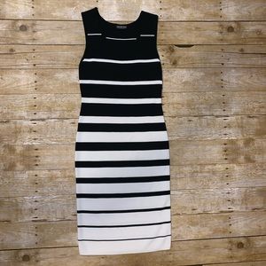 Black and white dress